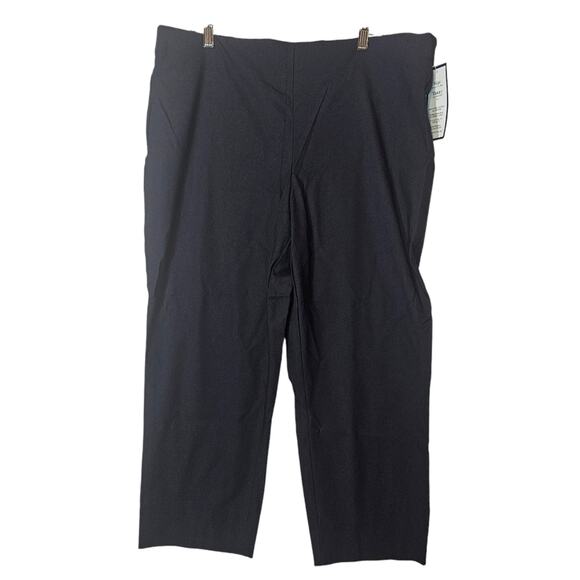 NWT Charter Club Navy Capri Pants Waist Smoothing Tummy Slimming - Picture 1 of 7